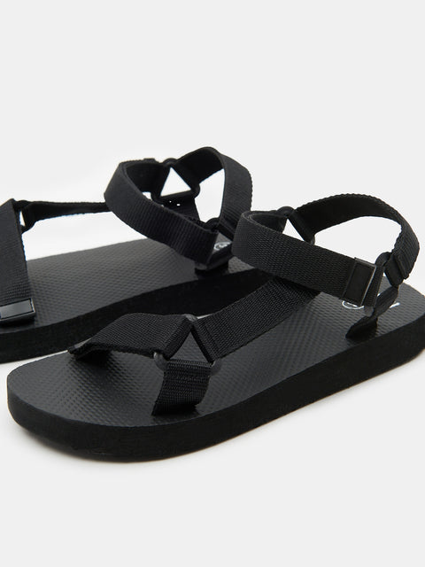 Sinsay Boy's Black Flat Sole Sandals | Sinsay In Lebanon