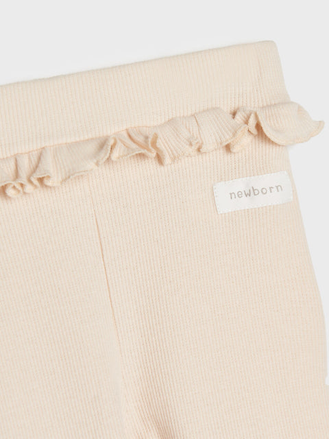 Sinsay Baby Girl's Nude 2 pcs Ribbed Set|Sinsay In Lebanon