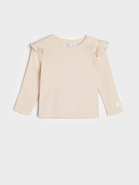 Sinsay Baby Girl's Nude 2 pcs Ribbed Set|Sinsay In Lebanon