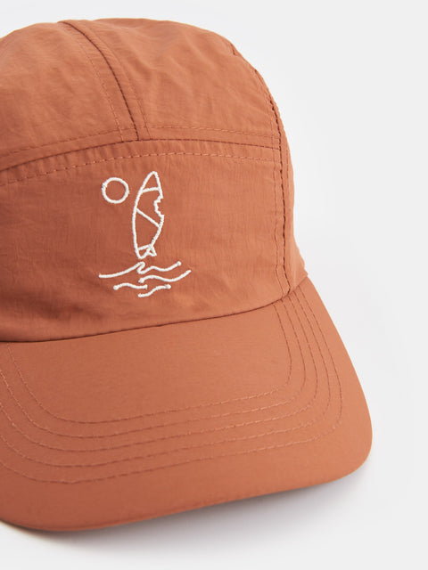 Sinsay Men's Brown Cap Hat With Embroidery | Sinsay In Lebanon