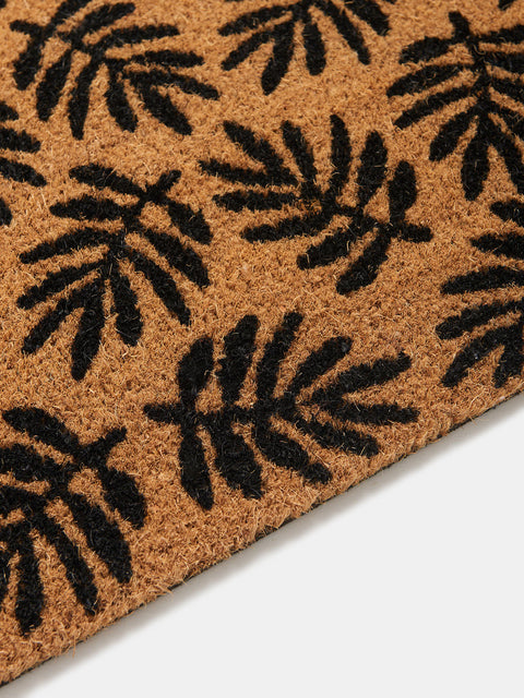 Sinsay Black & Beige Printed Door Mat 40 cm x 60 cm | Sinsay In Lebanon