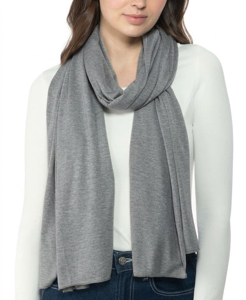 Jenni Women’s Heather Grey Jersey Wrap Scarf | Jenni in Lebanon