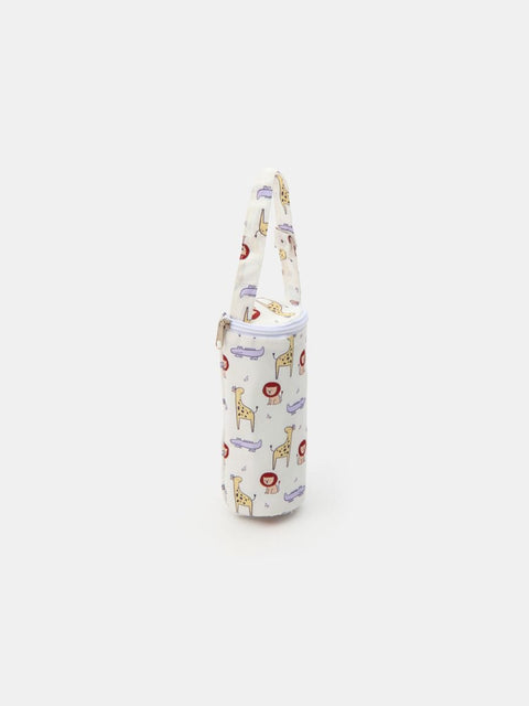 Sinsay White Animals Printed Baby Insulated Bottle Bag | Sinsay In Lebanon