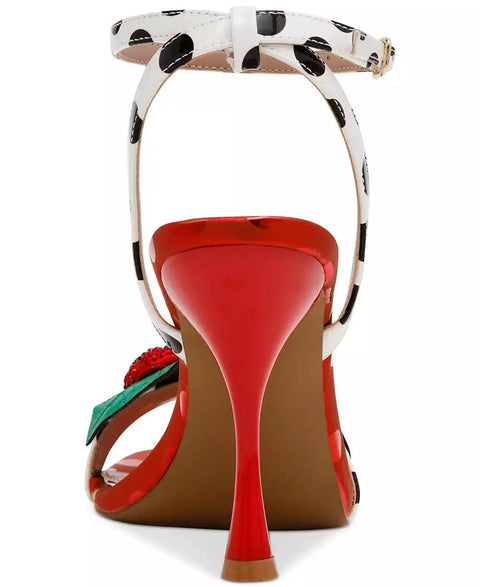 Betsey Johnson Women's Multicolor Lolla Ladybug High-Heel Dress Sandals |Betsey Johnson In Lebanon