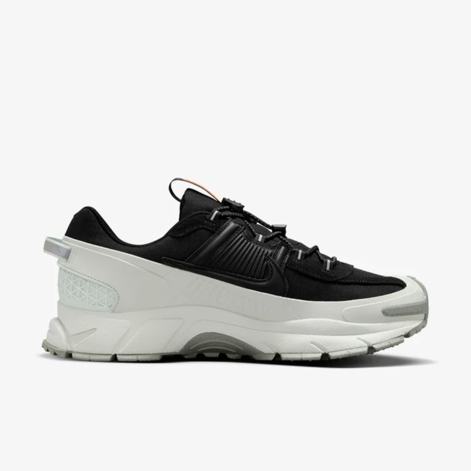 Black and white sneaker on a white background