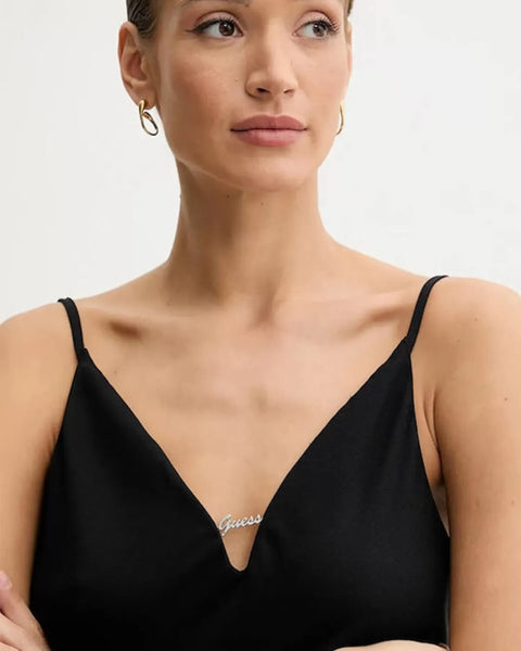 Guess Women's Black Blouse   |Guess in Lebanon