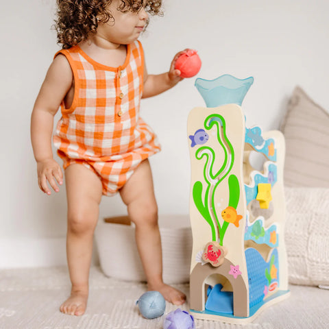 Melissa & Doug Rollables Wooden Ocean Slide | Melissa & Doug In Lebanon