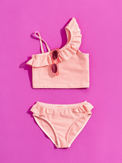 Sinsay Girl's Pastel Pink 2pc Swimsuit  | Sinsay in Lebanon