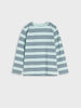 Striped long-sleeve shirt on a white background
