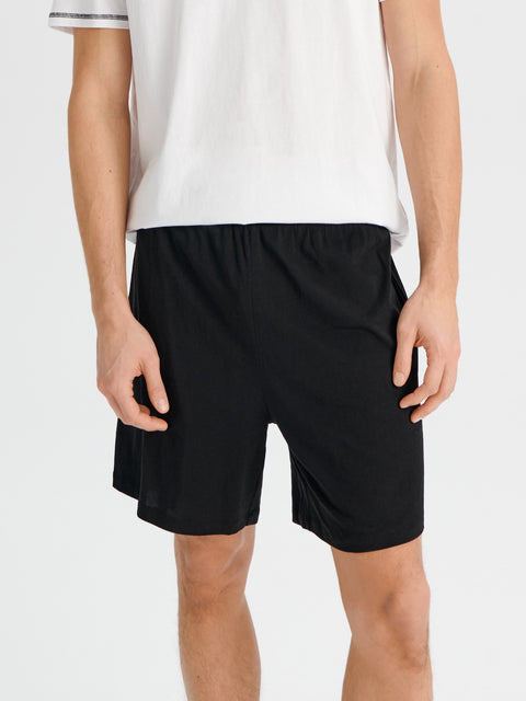 Sinsay Men's Black & White Cotton Pajama Sets |Sinsay In Lebanon