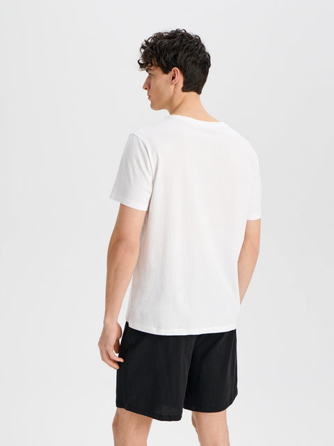 Sinsay Men's White & Black Striped Pajama Set | Sinsay In Lebanon