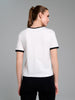 Sinsay Women's T-Shirt White AYA