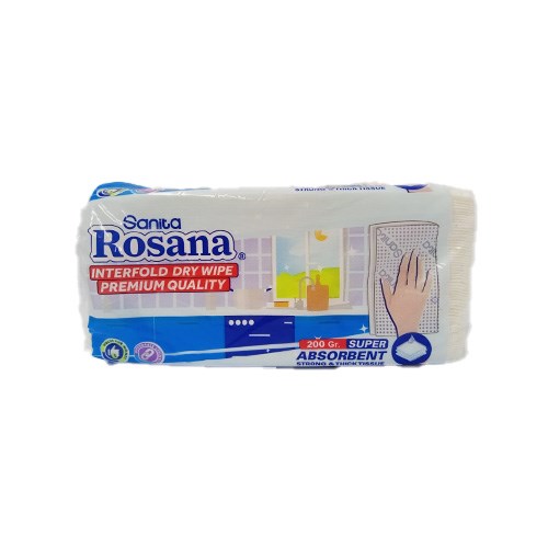 Sanita Rosana Interfold Dry Wipe Premium Quality 200g | Sanita In Lebanon