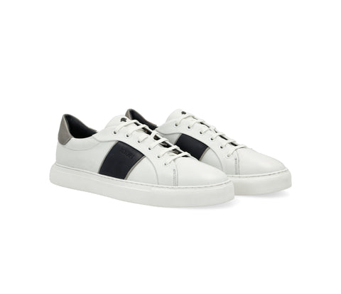 JOOP Men's White & Black Retron Hannis xd6 Sneakers | Joop In Lebanon