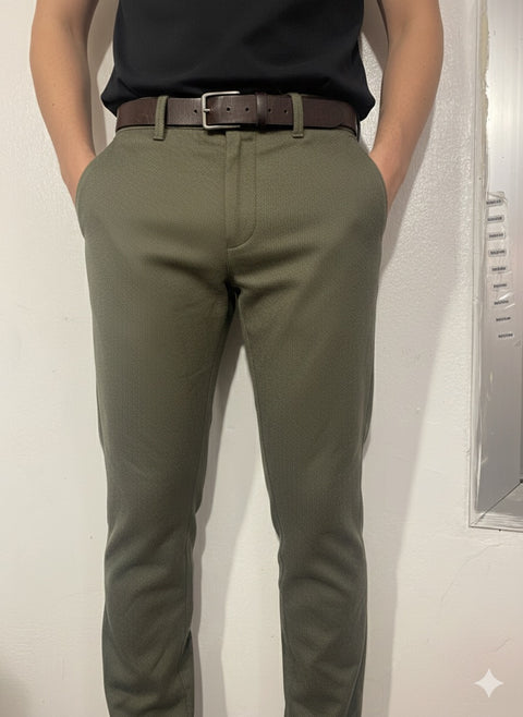 Only & Sons Men's Dusty Olive Green Trouser | Only & Sons In Lebanon