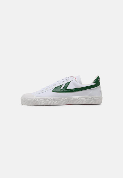 Warrior Shanghai Men White & Green WB 1 Trainers Sneakers | Warrior Shanghai In Lebanon