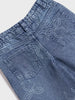 Sinsay Baby Girl's Blue Wide Leg High Waist Jeans | Sinsay In Lebanon