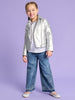 Sinsay Baby Girl's Blue Wide Leg High Waist Jeans | Sinsay In Lebanon