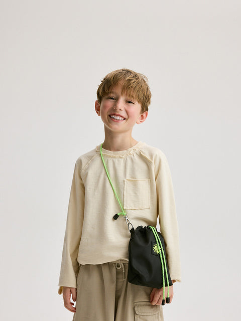Reserved Boy's Black Shoulder Bag | Reserved In Lebanon