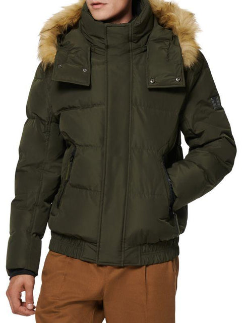 Marc New York Men's Dark Green Umbra Down Bomber Jacket | Marc New York In Lebanon