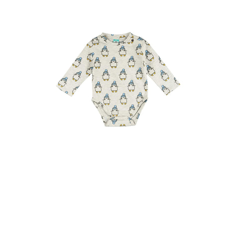 Charanga Baby Boy's Gray Bodysuit 77608 CR16
