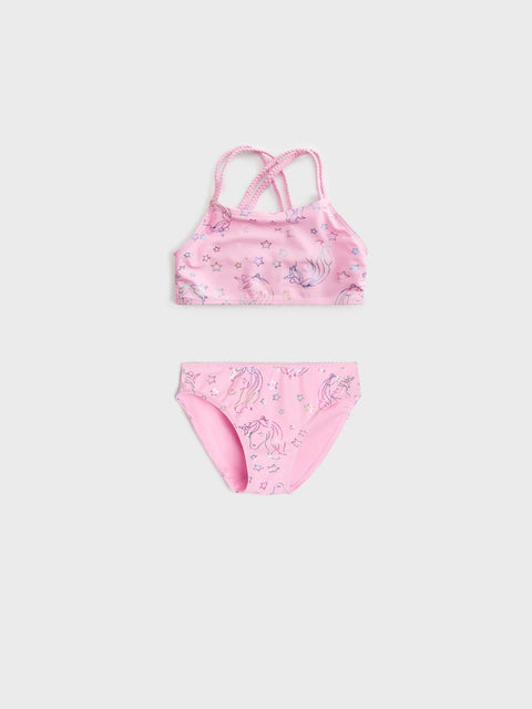 Sinsay Girl's Pink Two-piece Swimsuit | Sinsay In Lebanon