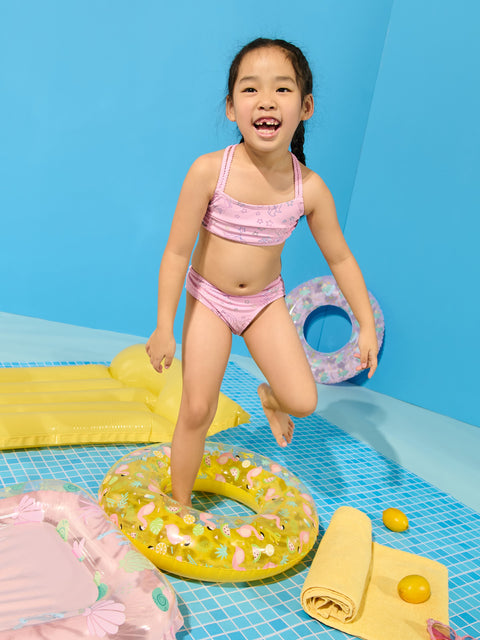 Sinsay Girl's Pink Two-piece Swimsuit | Sinsay In Lebanon