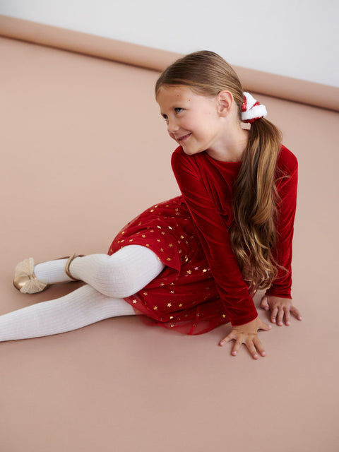 Sinsay Girl's Red Dress With Tulle | Sinsay In Lebanon