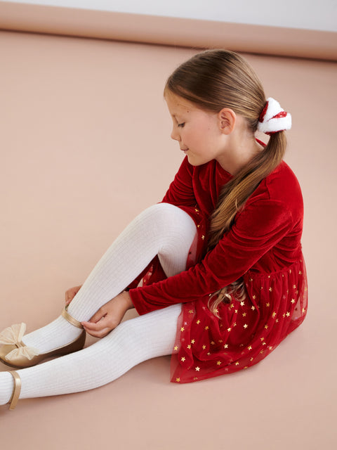 Sinsay Girl's Red Dress With Tulle | Sinsay In Lebanon