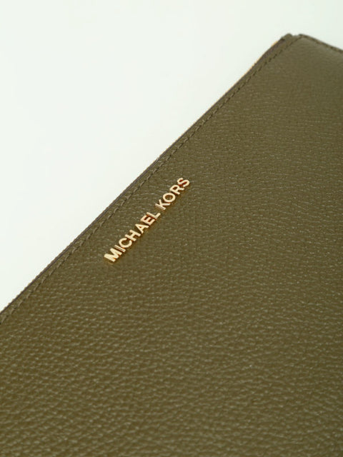 Michael Kors Women's Khaki Top-Zip Purse |Michael Kors in Lebanon