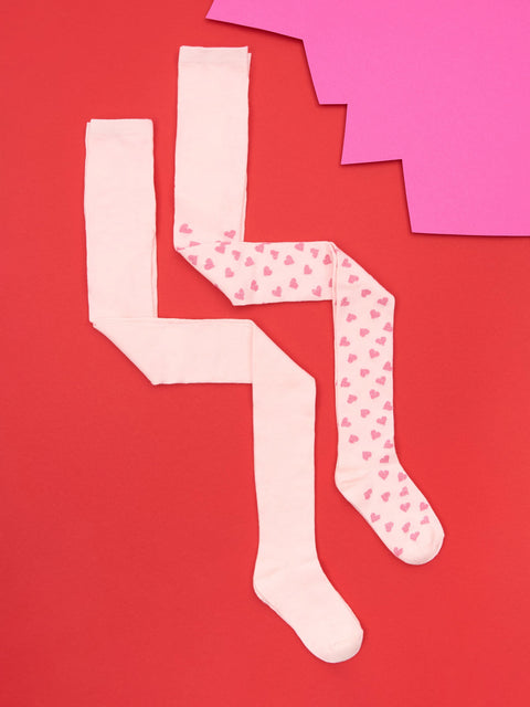 Sinsay Girl's Pink 2 pack Tights  | Sinsay in Lebanon
