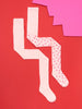 Sinsay Girl's Pink & White Printed  2 Pack Tights |Sinsay In Lebanon