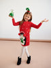 Sinsay Girl's Red Christmas Pinguin Print Long Sleeve Dress | Sinsay In Lebanon