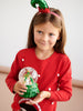 Sinsay Girl's Red Christmas Pinguin Print Long Sleeve Dress | Sinsay In Lebanon
