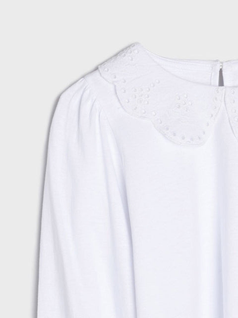 Sinsay Girl's White Sweatshirt | Sinsay In Lebanon