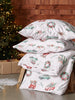 Sinsay White Printed Cotton Bedding Set 160 cm x 200 cm Pillowcase 70 cm x 80 cm | Sinsay In Lebanon