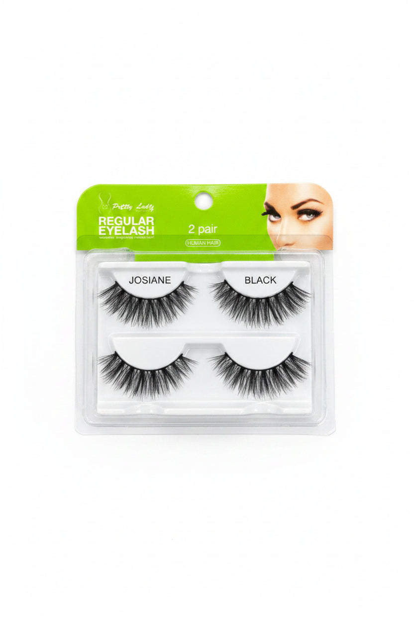 Human Hair Stripped Lashes 2 Pairs