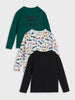 Sinsay Boy's Blouse 3-Pack Multicolor AYA