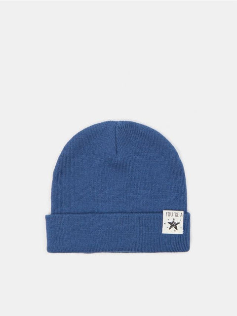 Sinsay Baby Boy's Indigo Beanie Hat | Sinsay In Lebanon