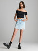 Sinsay Women's Light Blue Denim Skirt | Sinsay In Lebanon