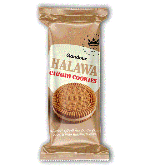 Gandour Halawa Cream Cookies 38g | Gandour In Lebanon