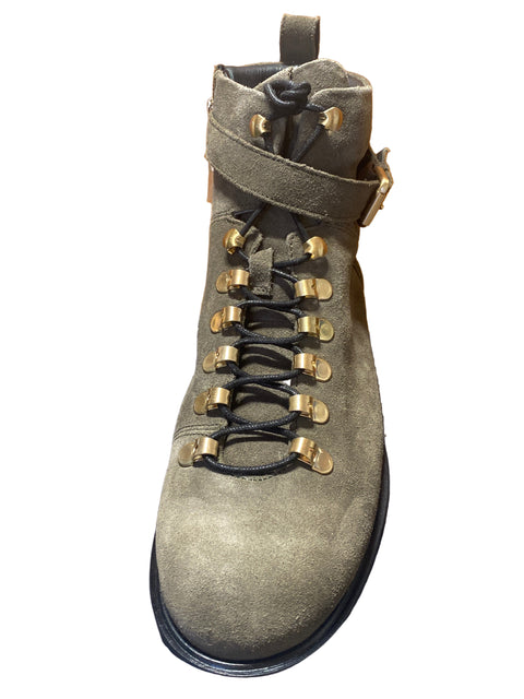 Joop Women's Olive Green  Lace Up Ankle Boots | Joop In Lebanon