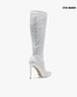Steve Madden Women's Silver Vibrant Heeled Knee Boots |Steve Madden in Lebanon