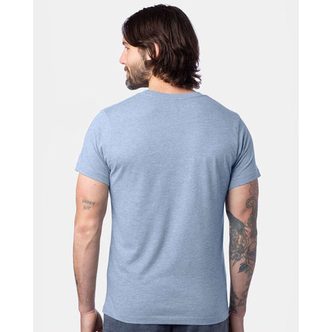 Alternative Men's Blue Eco Crew Neck T-Shirt |Alternative In Lebanon