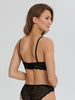 Sinsay Women’s Black Lace Longline Push-Up Bra | Sinsay in Lebanon