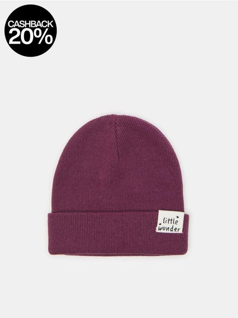 Sinsay Fox & Bunny Baby Girl's Maroon Beanie Hat | Sinsay In Lebanon