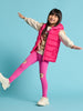 Sinsay Girl's Pink Quilted hooded Vest | Sinsay In Lebanon
