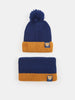 Sinsay Baby Boys' Navy & Mustard Beanie  | Sinsay in Lebanon