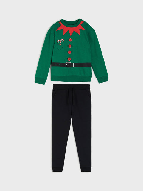 Sinsay Boy's Green Spruce Sweat Set | Sinsay In Lebanon