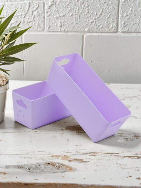 Sinsay Lilac Pack Of 2 Bedroom Organizers | Sinsay In Lebanon